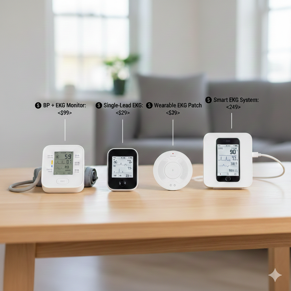 Affordable Options of ekg machines for home in US Households