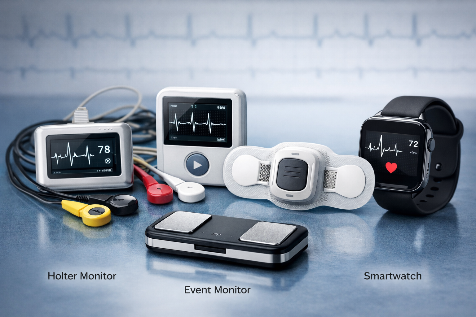 Types of Portable Cardiac Monitoring Devices