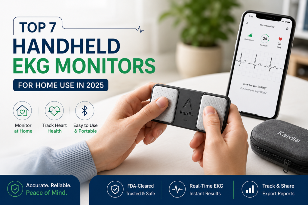 Handheld EKG Monitors for Home Use in 2025, Top Picks