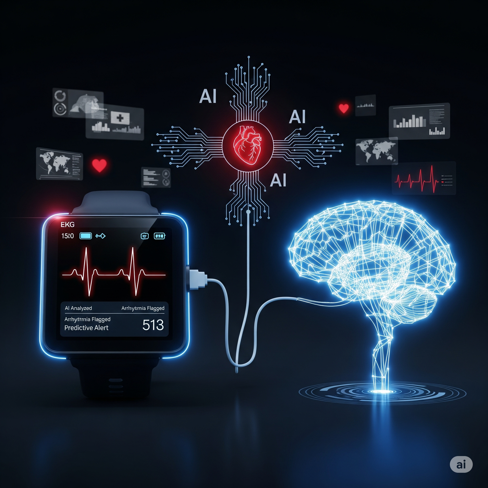 From Detection to Diagnosis How AI Improves EKG Monitor Reliability