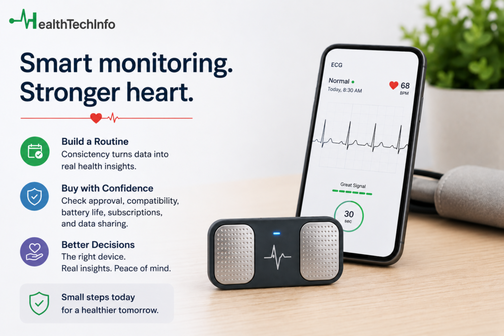 Top 7 Personal ECG Devices of 2025: FDA Approved & Smartphone Ready 5 Personal ECG Devices-Smart monitoring for stronger heart.