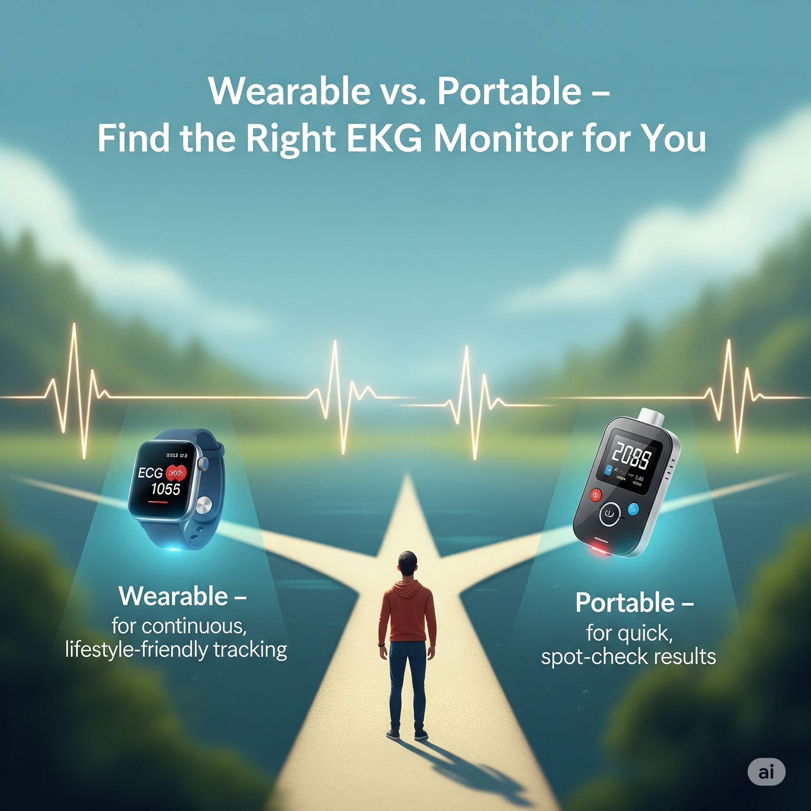 Wearable or Portable ECG/EKG Monitor: A Comprehensive Comparison