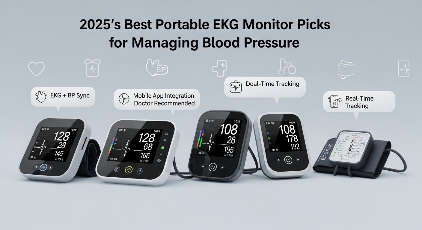 2025’s Best Portable EKG Monitor Picks for Managing Blood Pressure