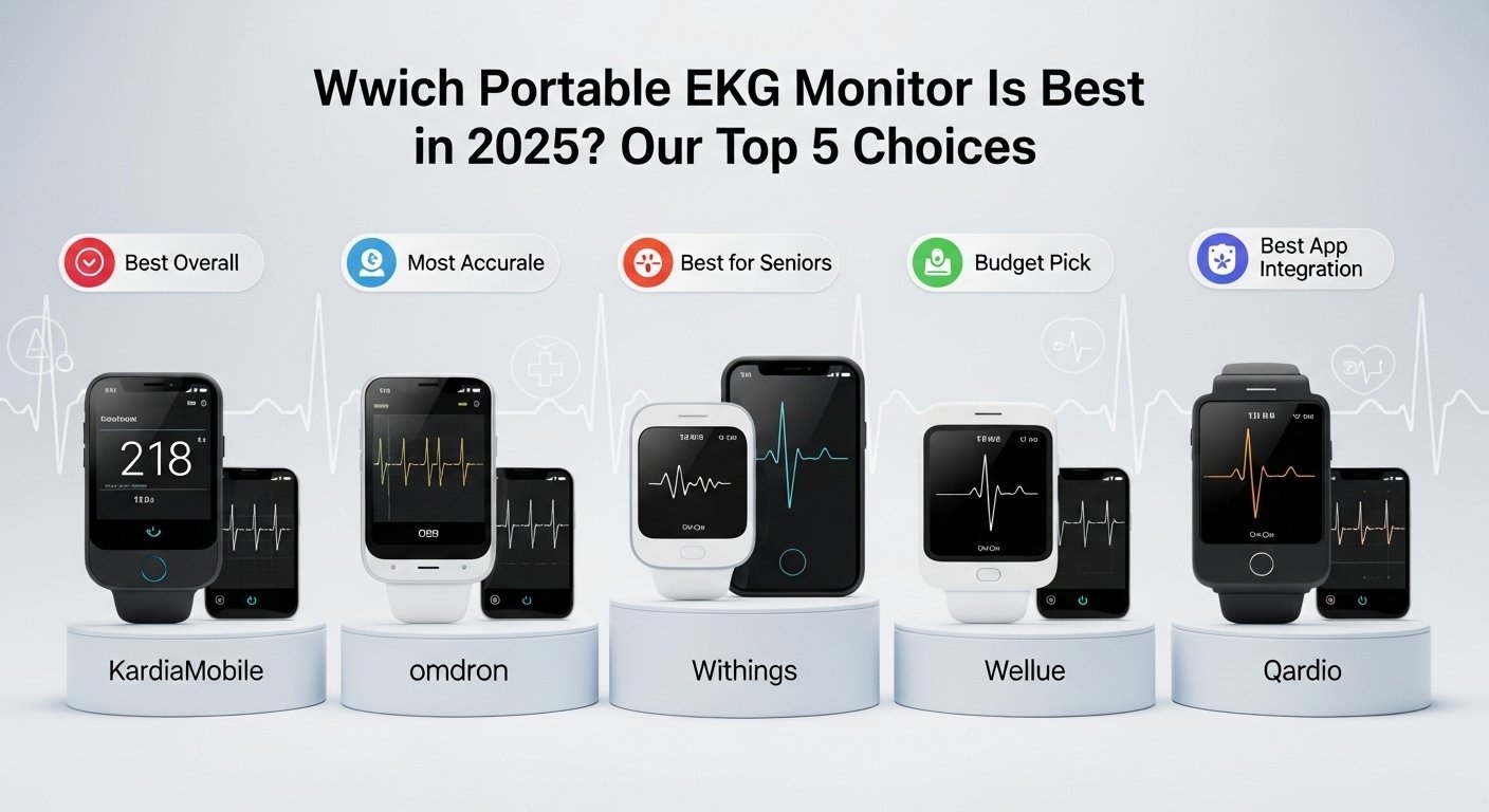 Which Portable EKG Monitor Is Best in 2025? Our Top 5 Choices