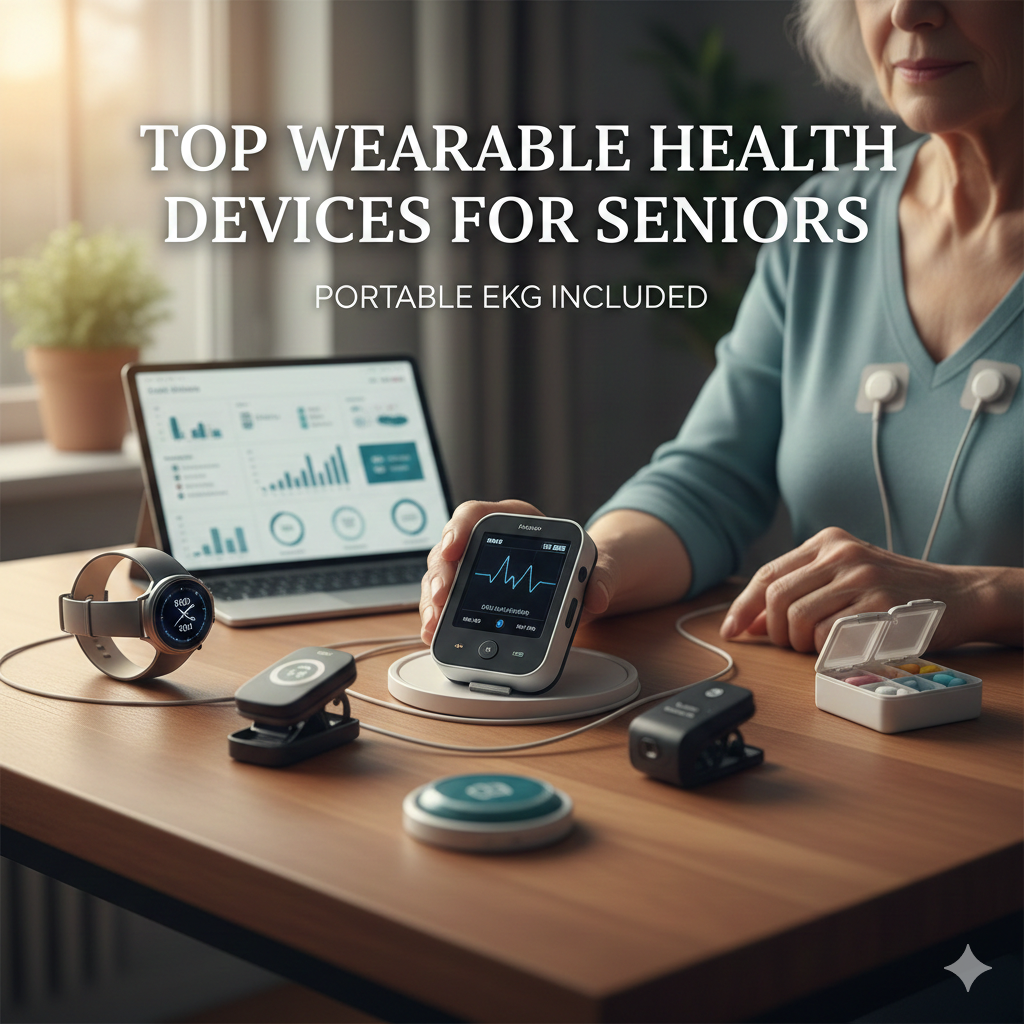 Top Wearable Health Devices for Seniors’ Heart & Blood Pressure in USA