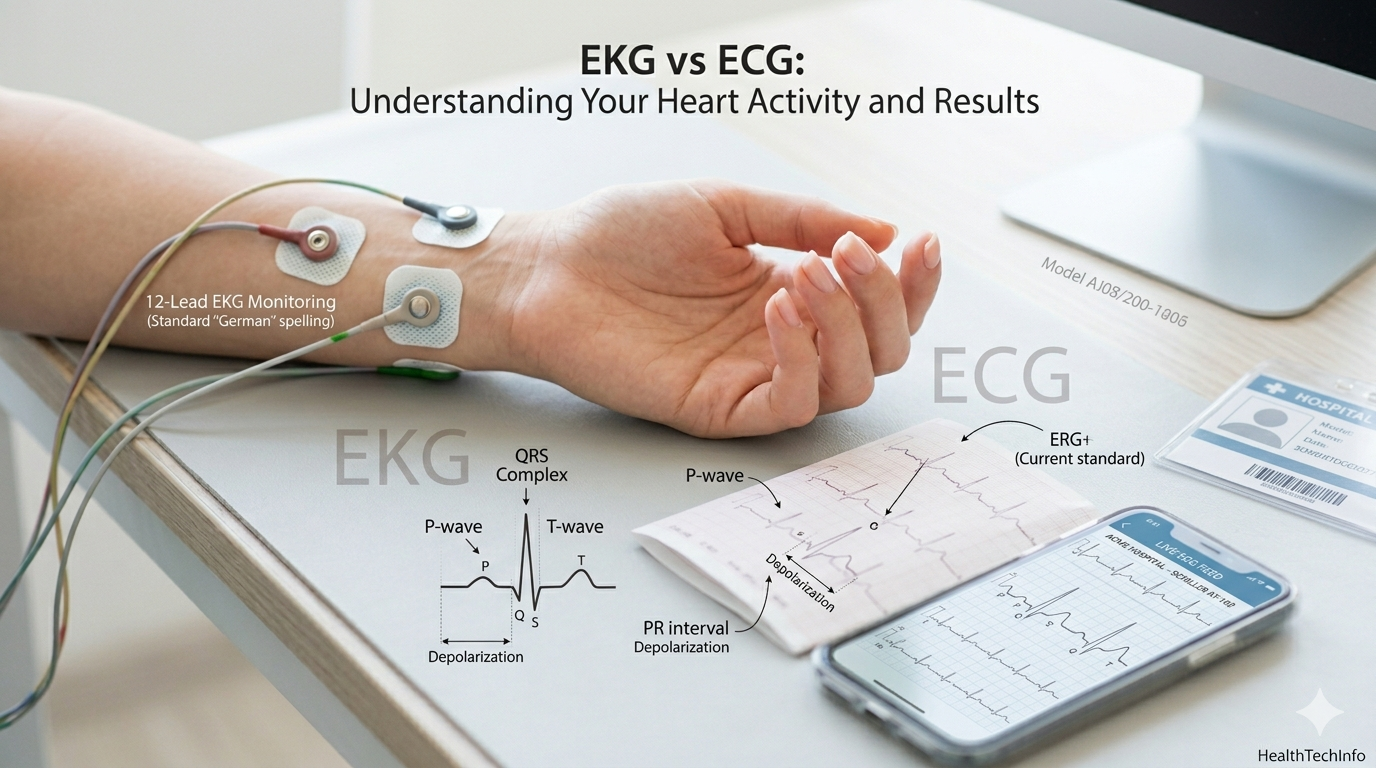 EKG vs ECG: What’s the Difference and How to Read Results?