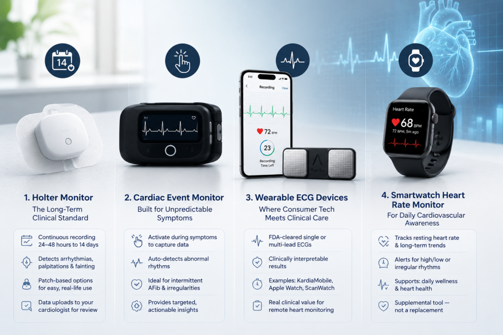 Types of Heart Rate Monitor Cardiologist Recommends