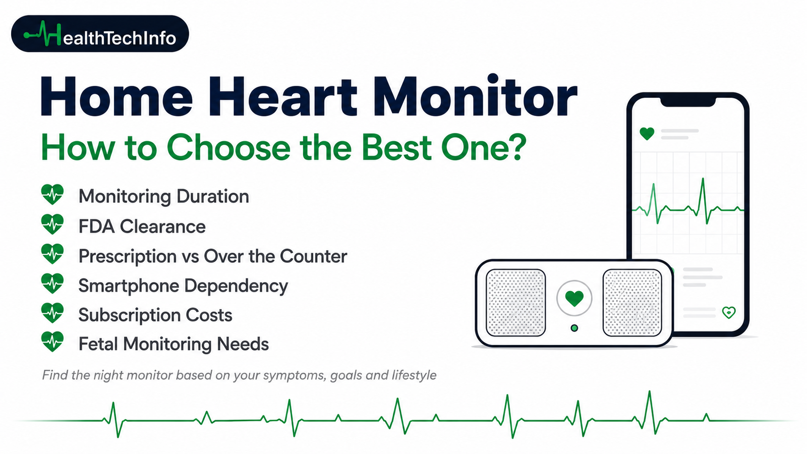 Home Heart Monitor How to Choose the Best One